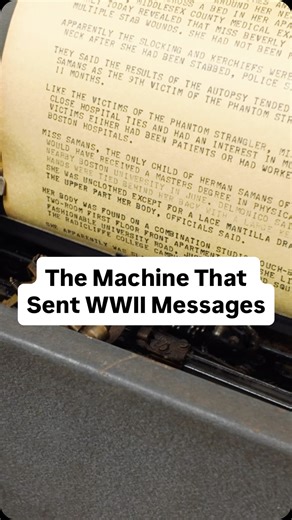 David Lawlor on Instagram: "I stopped by the Museum of Broadcast Technology in Woonsocket and Tom gave me a tour of one of the coolest machines I’ve ever seen…a WWII-era teletype. You’ve heard this sound a million times… hit the link to book a tour! https://www.wmbt.org/appointments #RhodeIslandHistory #BlackstoneValley #WoonsocketRI #MuseumOfBroadcastTechnology #HistoricTech #WWIIHistory #VintageMachines #NewEnglandHistory #FilmmakerDave #DiscoverRI"