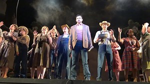 2.5K views · 39 reactions | Sneak peek of Act II from tonight's dress rehearsal of our Season-Opening Opera: Carlisle Floyd's Susannah, featuring a cast of 34 and 44-piece orchestra! Three performances this weekend on our historic Kirkpatrick stage: 8 p.m Friday and Saturday, with a 3 p.m Sunday matinee. Tickets ($14-28) from 405.208.5227. | Wanda L. Bass School of Music - Oklahoma City University | Facebook