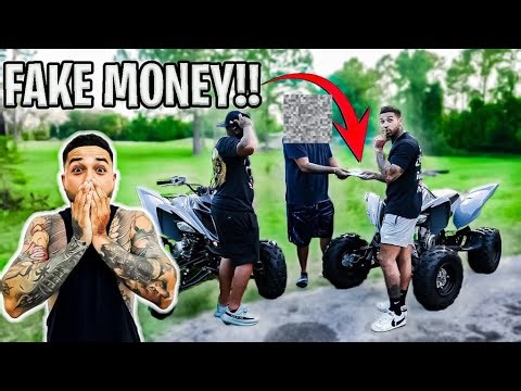 Buying Quad With Fake Money! (Ends Bad)| Braap Vlogs