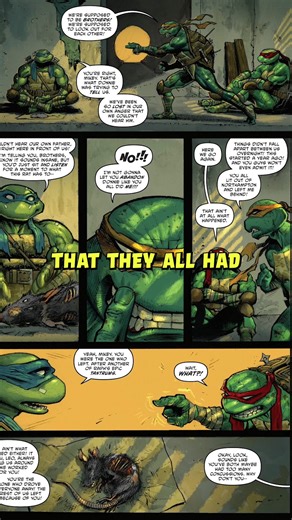 #michelangelo and #rapahel finally hear the cries of their father #splinter #tmnt #teenagemutantninjaturtles | Dan Exclaims