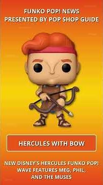 New Disney’s Hercules Funko Pop! Wave Features Meg, Phil, and the Muses | Funko Pop! News