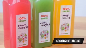 The Buyer Choice 162pcs 16oz Plastic juice containers with lids Bulk Reusable juice Bottles for juicing with Black Tamper Evident Lids, Disposable Empty Clear Bulk Beverage Containers for smoothies