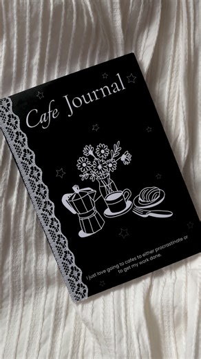 Decorated My Black Café Journal: Creative Ideas