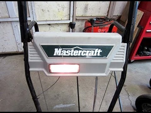 HOW A Snowblower Light Works And The Parts Required - Video