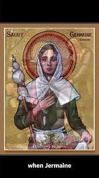 The Miracle of the Winter Flowers: The Story of St. Germaine Cousin #faith #catholic #history