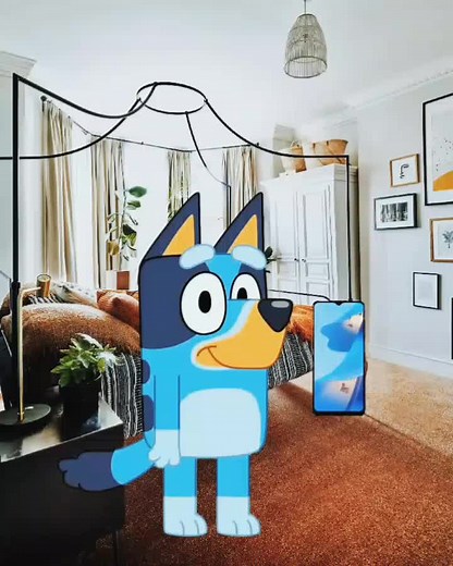 Bluey seeing her sister bingo🧡💙🧡💙💙💙🧡🧡💙🧡💙 | bluey and bingo