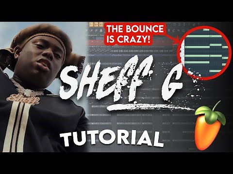MAKING A BOUNCY BROOKLYN NY DRILL TYPE BEAT FOR SHEFF G (NY Drill Tutorial - FL Studio)
