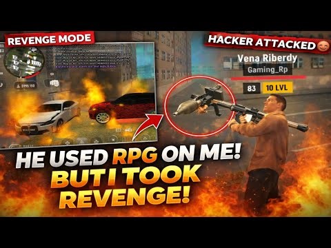 RPG attack by Hacker😱| Destroyed him and took revenge🔥| Grand mobile RP👍