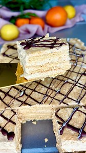 6.9K views · 251 reactions | Prăjitură cu cremă pe bază de smântână...