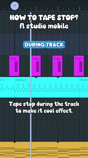 Tape Stop in FL Studio Mobile!