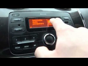 How to factory reset the Dacia Sandero radio