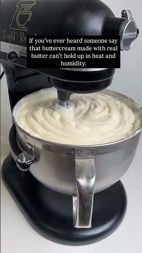 The ONLY Buttercream Recipe you’ll ever need! A breeze to work with and some bakers have called it