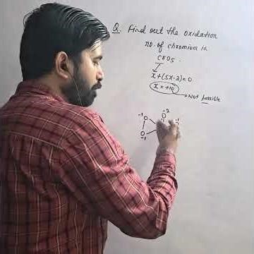 Learn how to find oxidation number of chromium in CrO5. #jeechemistry #neetchemistry #chemca #redox