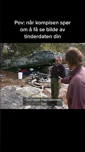 Du er ikke Lars Monsen selvom du har runket litt i skogen #larsmonsen #norskhumor #norge