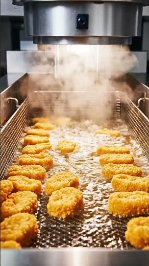 So entstehen Chicken Nuggets: Vollautomatischer High-Tech Produktionsprozess