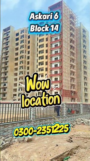 Askari 6 Karachi | Block 14 | Wow Location #askari6