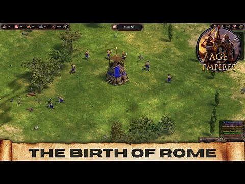 Age Of Empires Definitive Edition - THE BIRTH OF ROME (Hardest)