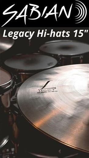 Sabian HHX Legacy Hi-hats 15"