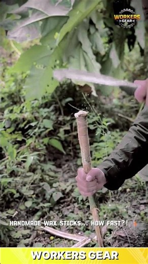 Hand - Crafted Wax Candle Sticks for Traditional Lighting and Survival Crafting in Rural Workshops