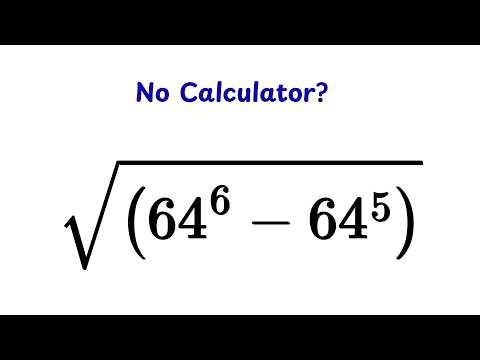 Solve a 'Harvard' University entrance exam question | No use Calculator