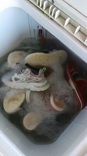Washing Shoes in a Front-Loading Washing Machine