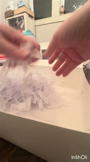 DIY crinkle craft filler for packaging SUPER EASY AND CHEAP #diycrafts #packaging #cookies #diy