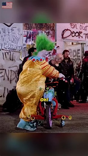 Prime Reells on Instagram: "Interesting Fact: Kill*r Klowns from Outer Space (1988) — The film’s horror-comedy is driven almost entirely by physical exaggeration and visual absurdity. The alien clowns move with bizarre, puppet-like motions—jerky limbs, exaggerated leaps, and deliberate tilts—that make them simultaneously threatening and ridiculous. Their gestures are choreographed to communicate menace, mischief, and clownish chaos without relying on dialogue. Even the humans’ reactions are phys