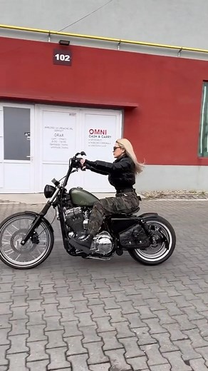 Bikes & Cars by Bikerchicksgram™️🔹 on Instagram: "P l e a s e . B e . S e a t e d . 👌🏍️💨 Follow @bikerchicksgram for the best bikerchicks on Customs, Cafe racers & Choppers🤘🏻 » DM/Tag #bikerchicksgram and be featured💥 Double tap = ❤️ 💋 @shesditz 👀 for more @atelieradrenalin _______________________ #Bikerchick #chopper #caferacer #bikerbabe #ladyrider #bikerchicks #ladybikers #motorcycle #motorbike #bikelife #instamoto #Harleychick #harleylife #harleygirl #harleydavidson #customharley #h