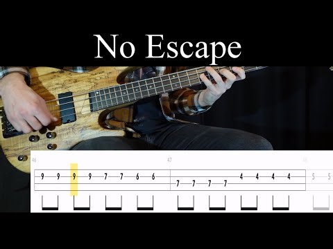 No Escape (Hades) - Bass Cover (With Tabs) by Leo Düzey