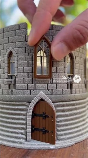Hogwarts mini-school build for fun and diy #asmr #diy #hogwarts #harrypotter