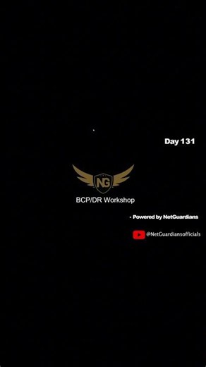 BCP/DR Workshop | Business Continuity Planning & Disaster Recovery Practical | Day131