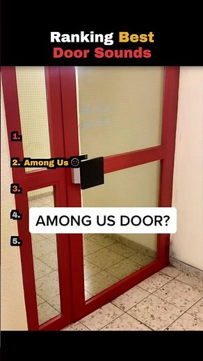 Ranking Best Door Sounds