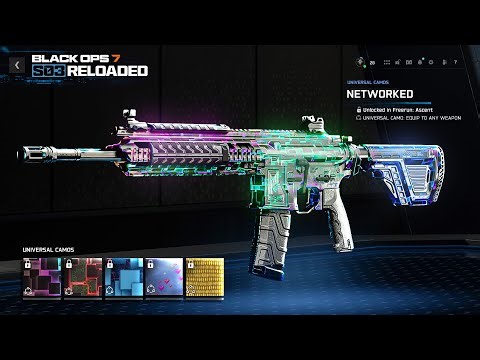 Claim 40+ Animated Camos in Black Ops 7... (FREE Animated Rewards) - Season 3 Reloaded