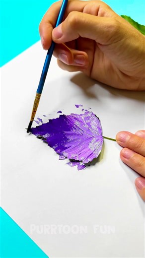 🍃🦋 Simple Leaf Butterfly Art! Nature's Easy Drawing Magic! 🎨✨