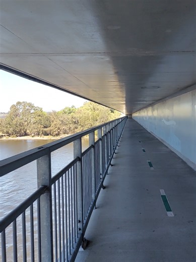 Cycling Along the Swan River Path in Perth