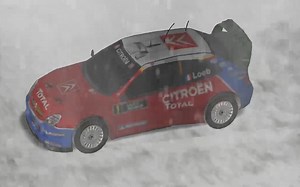 WRC 2005（PSP版），雪地大战。_哔哩哔哩bilibili
