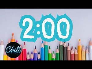2-Minute Classroom Timer with Calming Music & Bell Alarm | Perfect for Quick Tasks