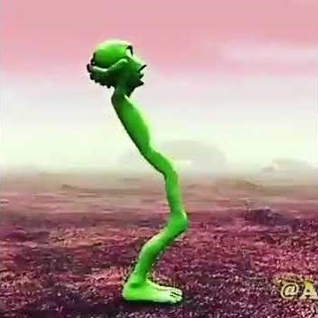 инопланетянин танцует
