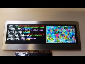 Super-Wide 3.9" TFT | 480x128 | DPI Interface