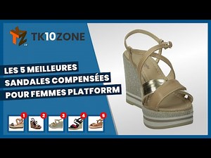 Les 5 meilleures sandales compensées pour femmes platforrm