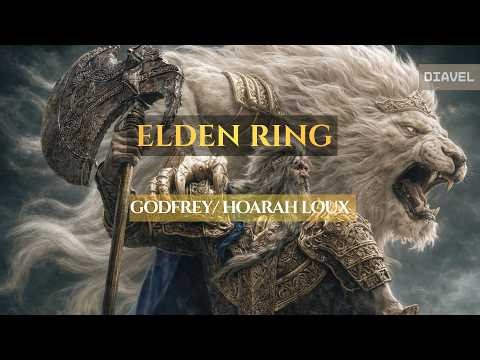 Godfrey, First Elden Lord Boss Fight (Elden Ring) | Hoarah Loux Full Fight