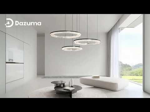 Luxury Circle Pendant Light | Modern Ring Art Chandelier for Elegant Interiors