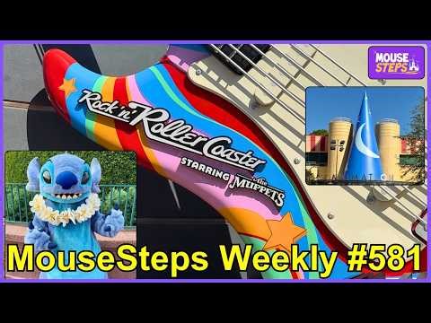 MouseSteps Weekly 581: Disney's Hollywood Studios Update: Muppets Coaster; Disney Character Updates+