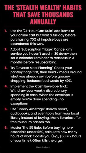 The 'Stealth Wealth' Habits That Save Thousands Annually #ad (Verify Info)