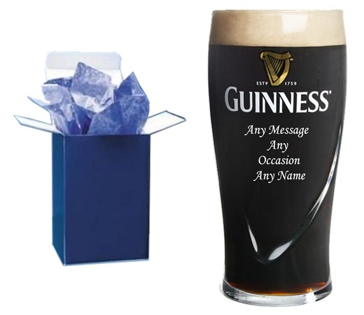Engraved Guinness Pint Glass - Personalised Gift for Dad or Grandad, Christmas, Birthday Gift - Etsy UK
