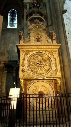 Lyon Astronomical Clock at Lyon Cathedral