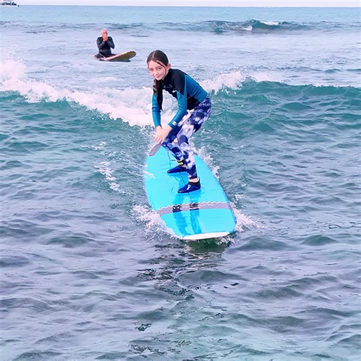 Thank you to both students for booking surfing lessons with us! We truly enjoyed teaching you, and you both did an excellent job on the waves. For anyone looking for a fun and private surfing experience with family or close friends—without being mixed with strangers—we offer personalized lessons designed just for you. Complimentary drone photos and videos are included at no extra charge in our surfing packages. Book your lesson online at www.hawaiisurfingacademy.com or call 808-277-4787#happy #f