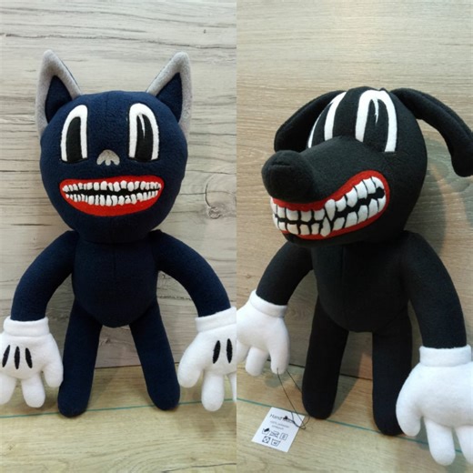 Cartoon Cat. Cartoon Dog. Large Plush Toy. SCP Trevor Henderson. Garrys Mod - Etsy Sweden
