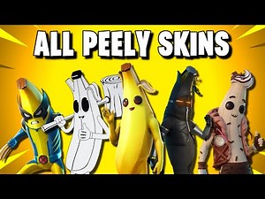 ALL Peely Skins in Fortnite! (2025)
