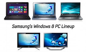 Samsung’s Windows 8 PC Lineup